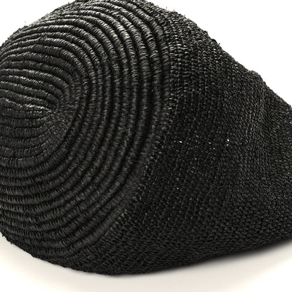 The Row THE ROW Raffia Oregon Bag Black 8 of 8