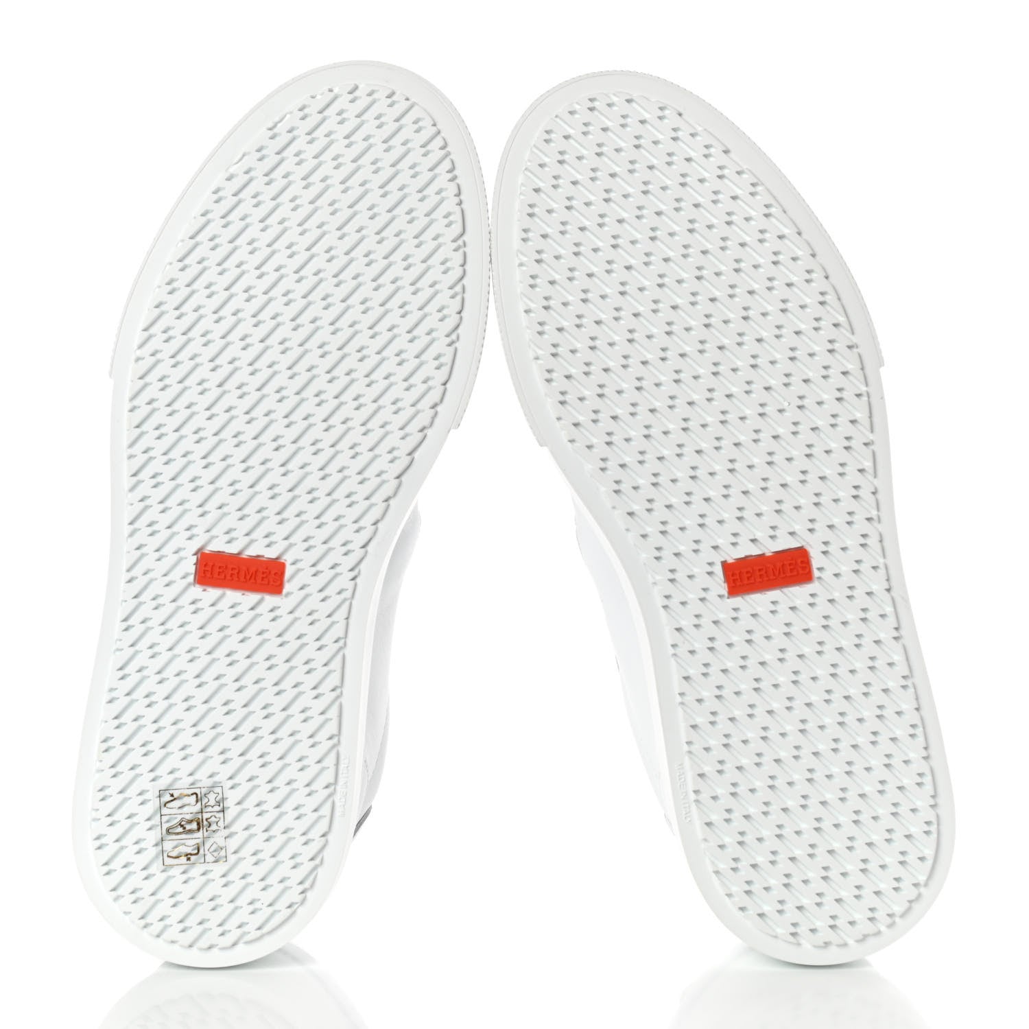 Hermes Calfskin Day Sneakers 37 White 5 of 8