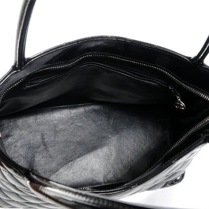 Chanel Patent Medallion Tote Black 5 of 7