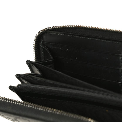 Gucci Guccissimma Signature Dorian Zip Around Wallet Black 7 of 8