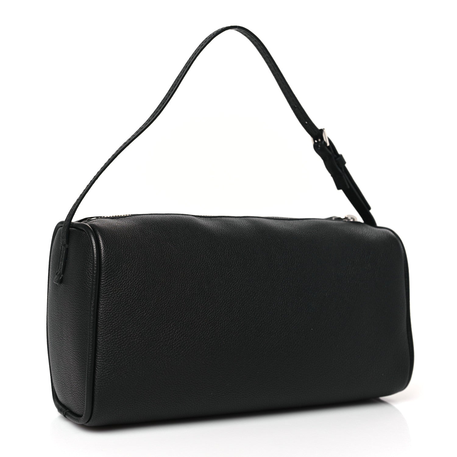 The Row Grained Calfskin 90's Bag Black 3 of 8
