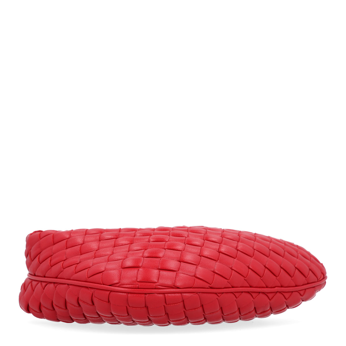 Nappa Intrecciato Baby Veneta Hobo Cardinal