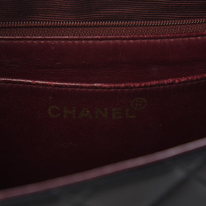 Chanel Lambskin Quilted Jumbo Single Flap Black 9 of 12