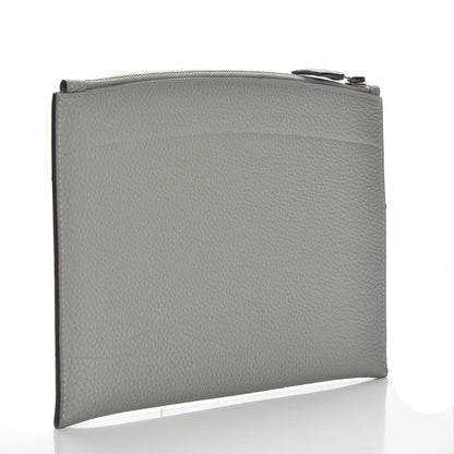 Hermes Togo Barar Pouch Gris Mouette 3 of 8