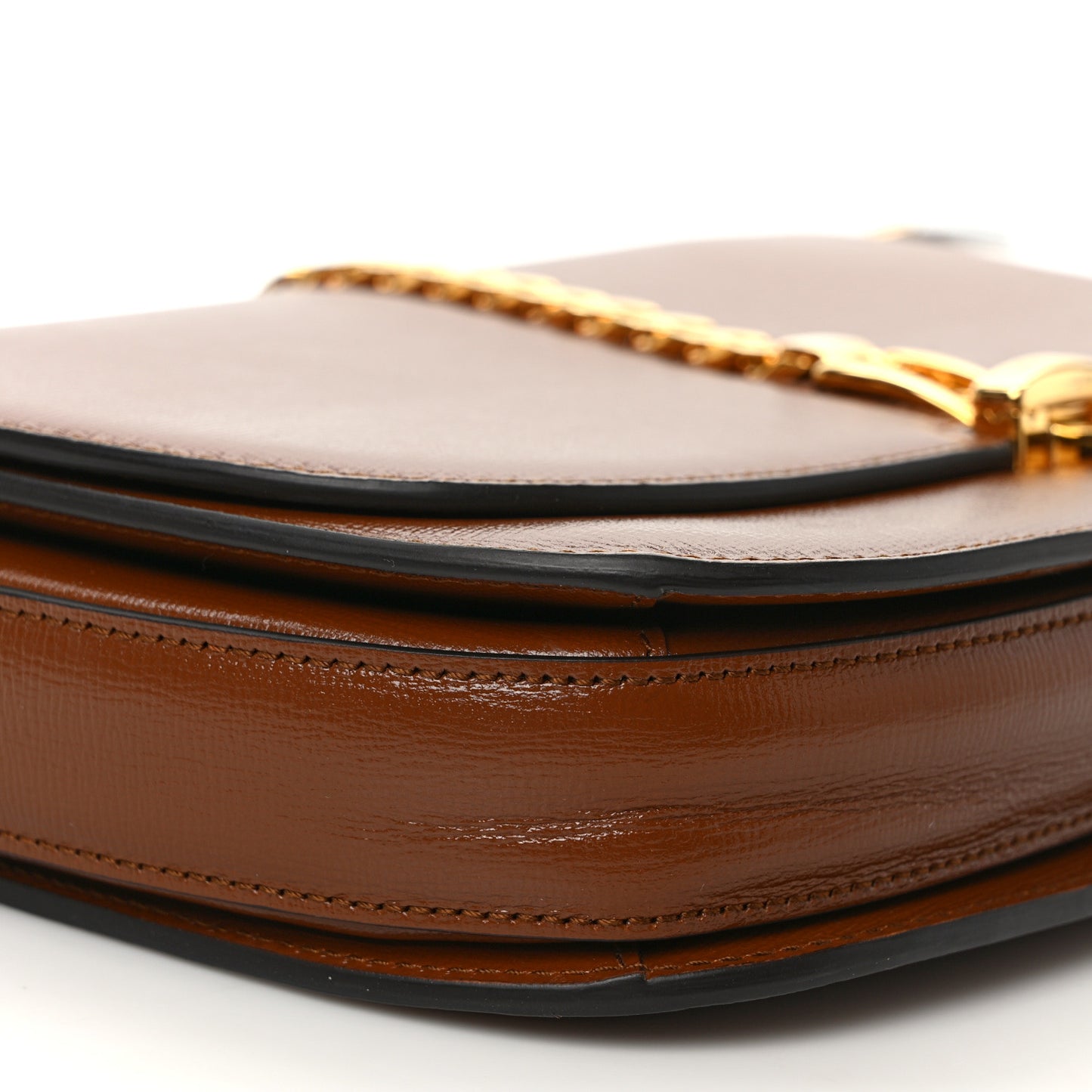 Azalea Calfskin Small Sylvie 1969 Flap Messenger Bag Cuir