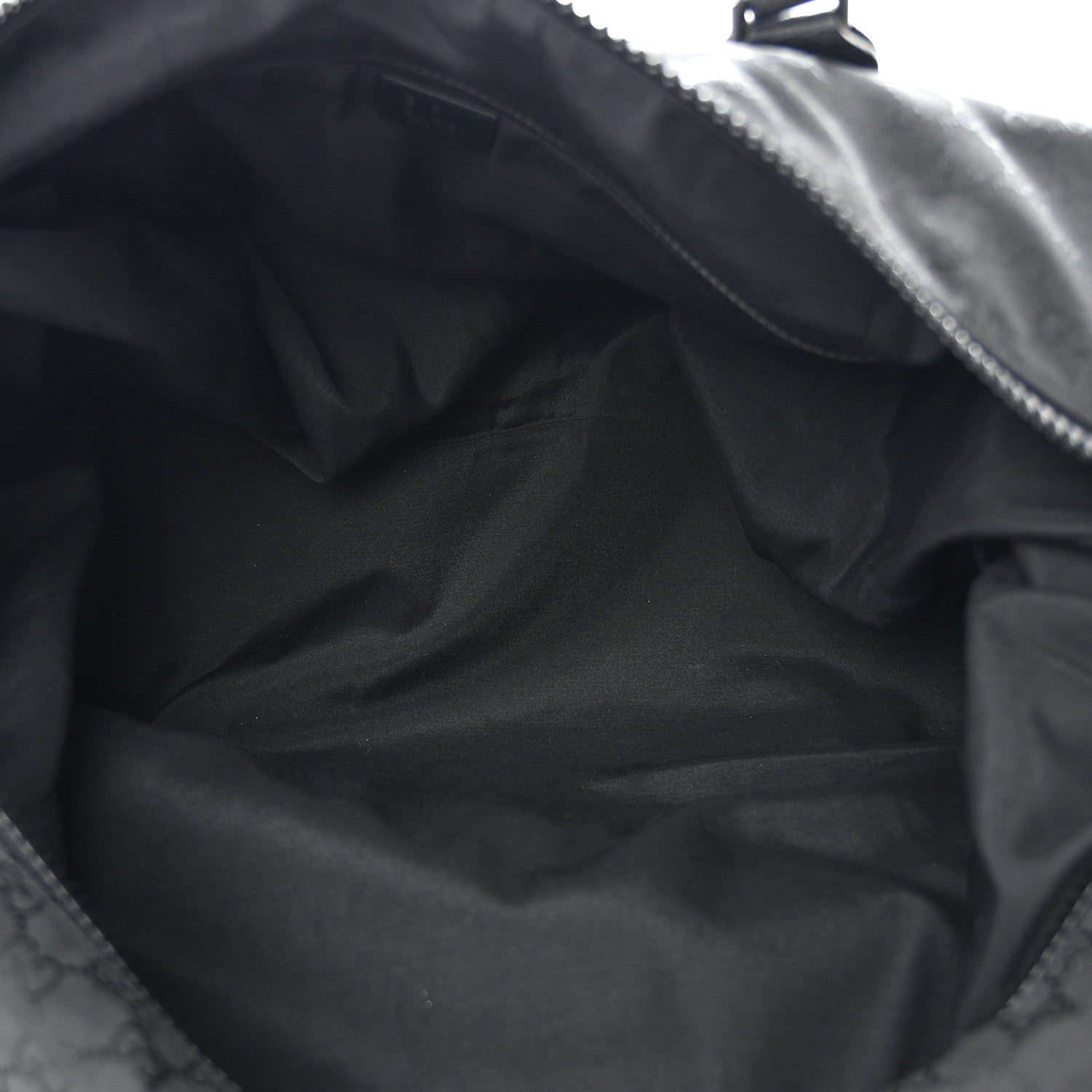 Gucci Nylon Monogram XL Duffle Bag Black 4 of 9