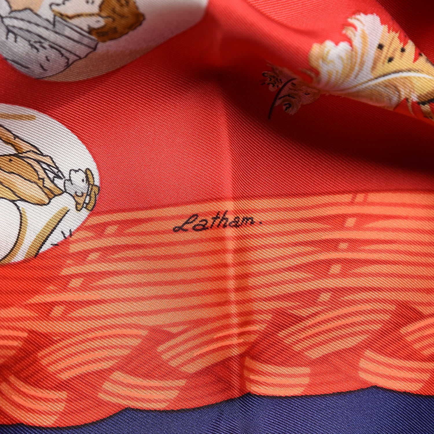 Hermes Silk Couvee d'Scarf 90 4 of 6