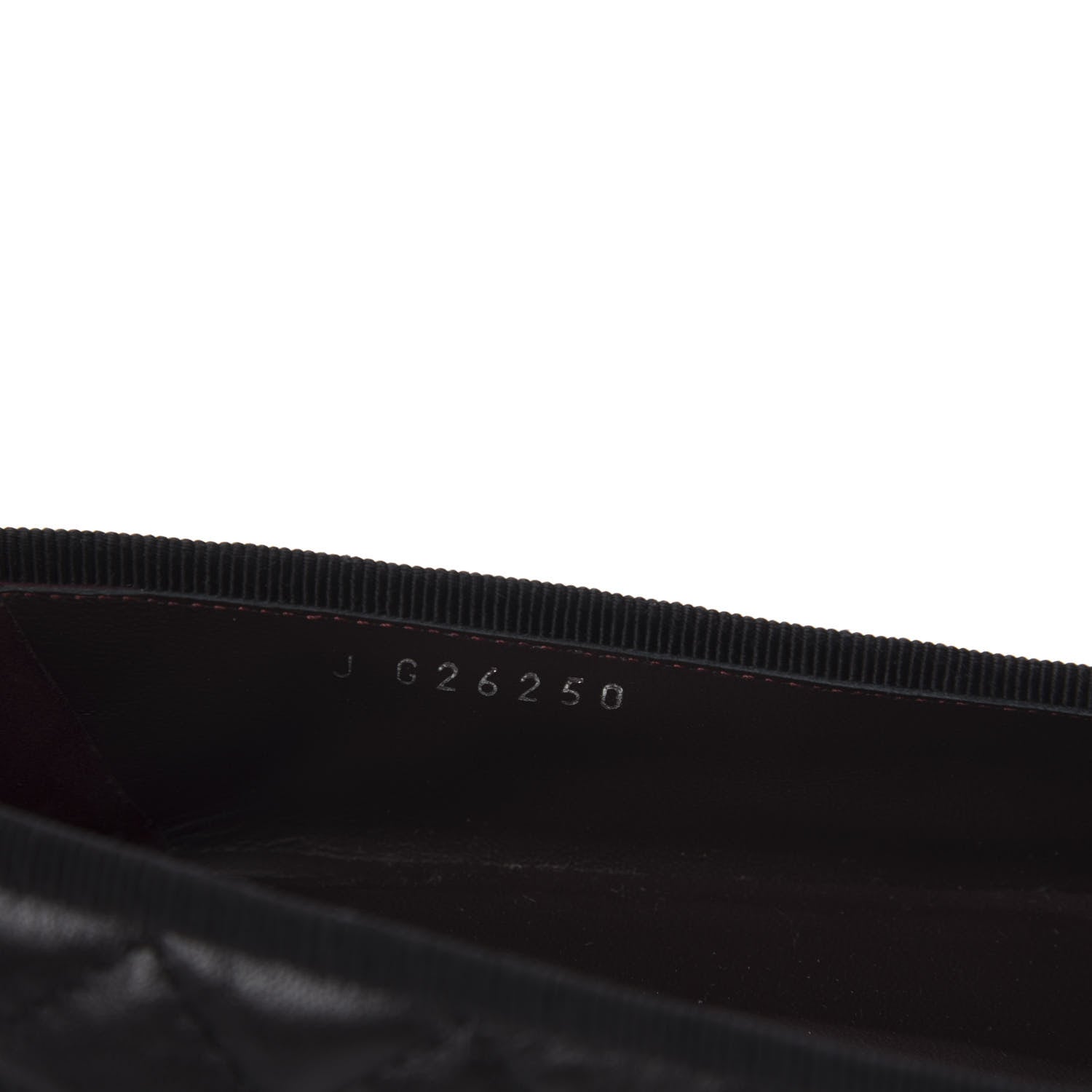 Chanel Aged Calfskin Quilted Cap Toe Ballerina Flats 38 Black 8 of 10