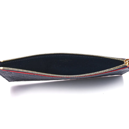 Louis Vuitton Empreinte Pochette Felicie Chain Wallet Marine Rouge 8 of 15