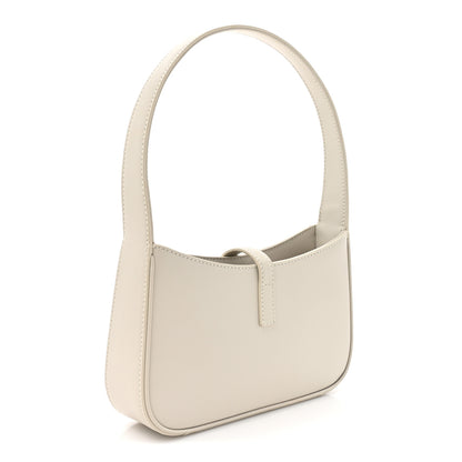 Saint Laurent Smooth Calfskin Le 5 A 7 Mini Hobo Blanc Vintage 3 of 10