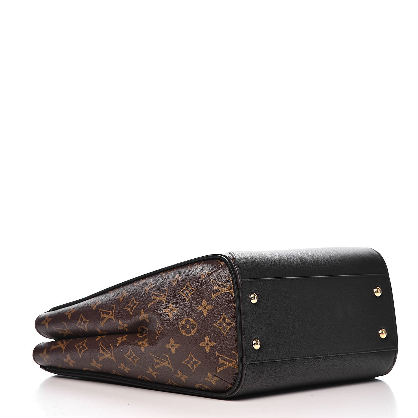 Calfskin Monogram Kimono Tote Black