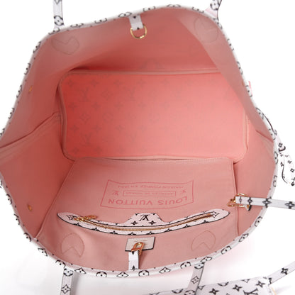 Louis Vuitton Monogram Giant Neverfull MM Rouge 6 of 10