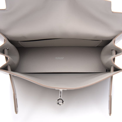 Hermes Evercolor Kelly Danse Belt Bag Gris Perle 5 of 8