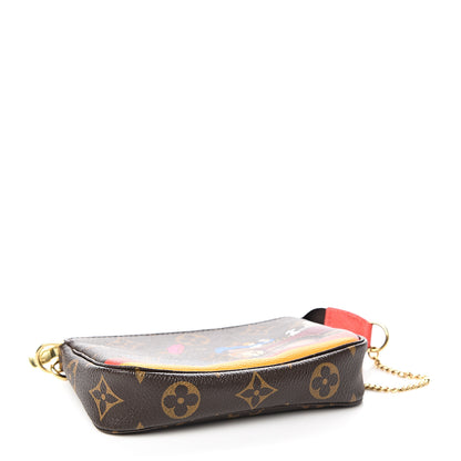 Louis Vuitton Monogram 2015 Christmas Animation Mini Pochette Accessories 3 of 6