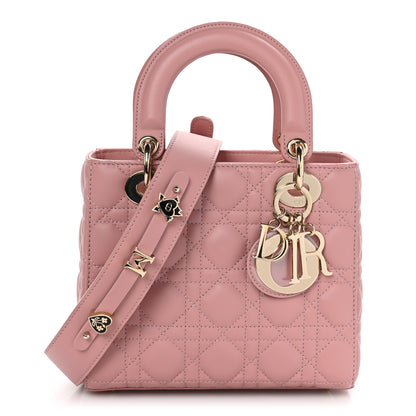Christian Dior Lambskin Cannage Small My ABCDior Lady Dior Pink 1 of 11