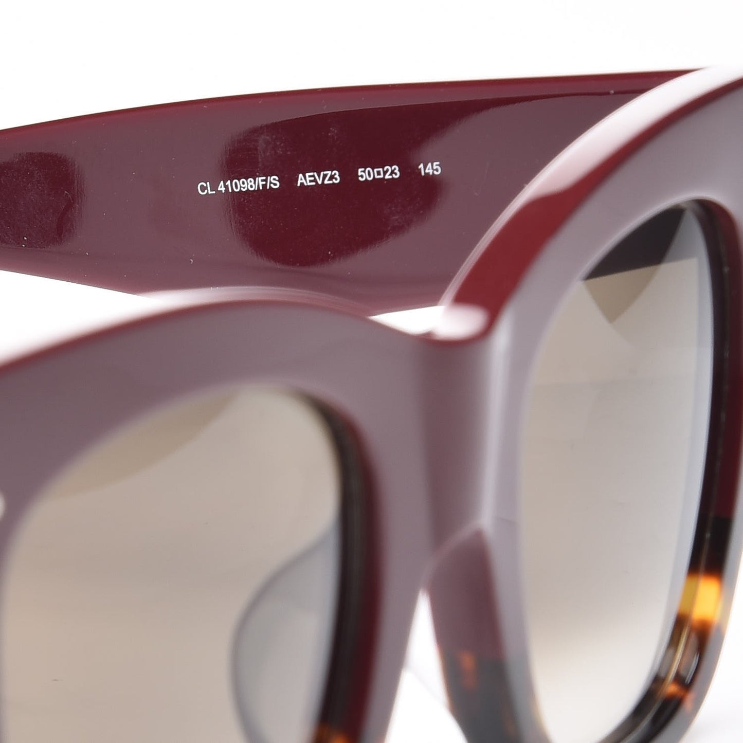 Catherine Sunglasses CL 41098/F/S Burgundy Havana