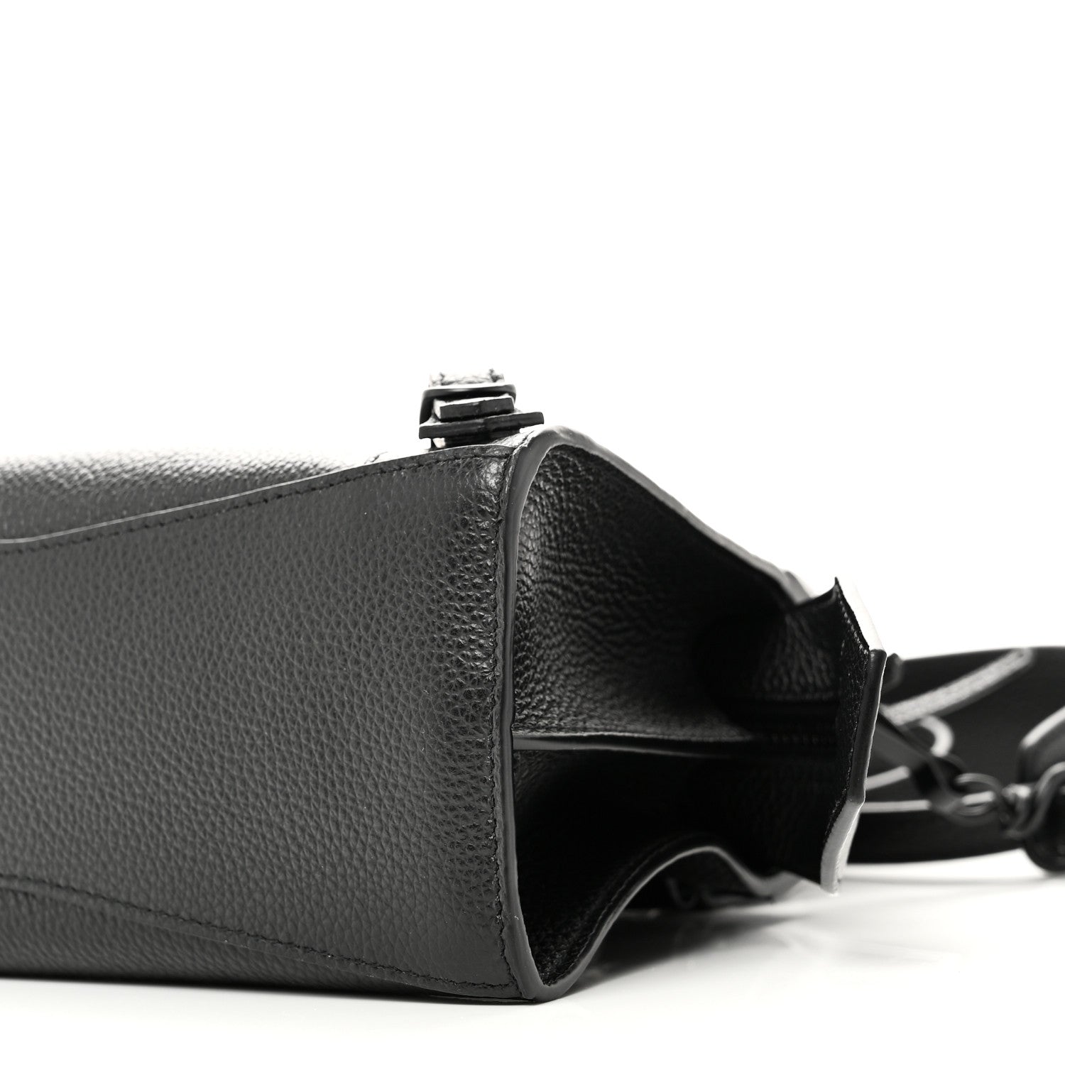 Balenciaga Grained Calfskin Neo Classic Black Hardware Mini City Black 9 of 9