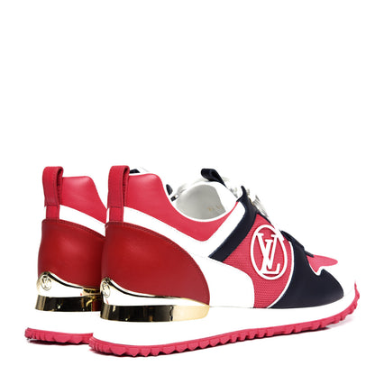 Louis Vuitton Calfskin Run Away Sneakers 37.5 Framboise Pink 4 of 11