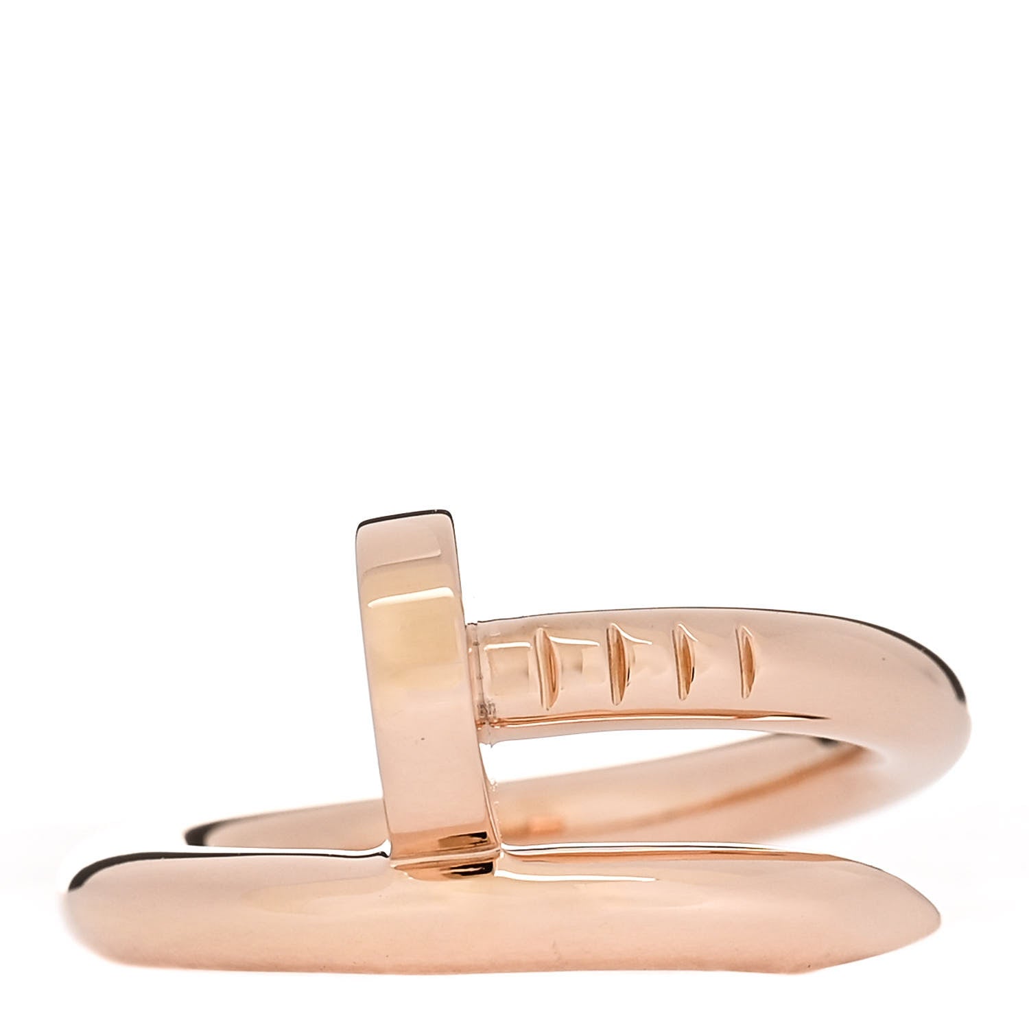 Cartier 18K Pink Gold Juste Un Clou Ring 47 4 1 of 4