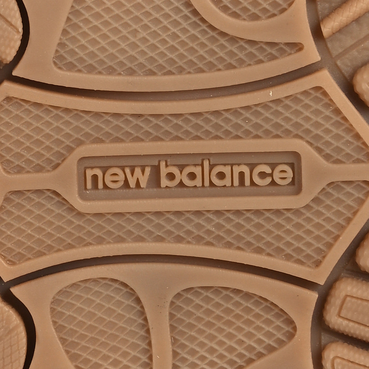 X NEW BALANCE Faded Suede Calfskin 530 SL Slip-On Mules 36.5 Ecru