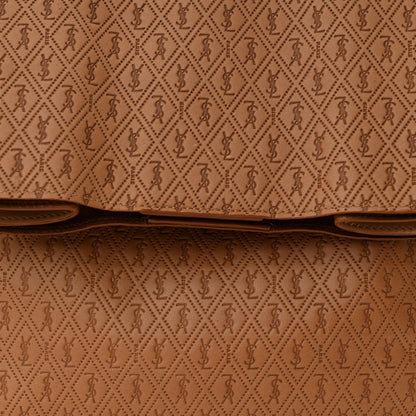Saint Laurent Calfskin Monogram Deli Paper Bag Vintage Beige 8 of 11