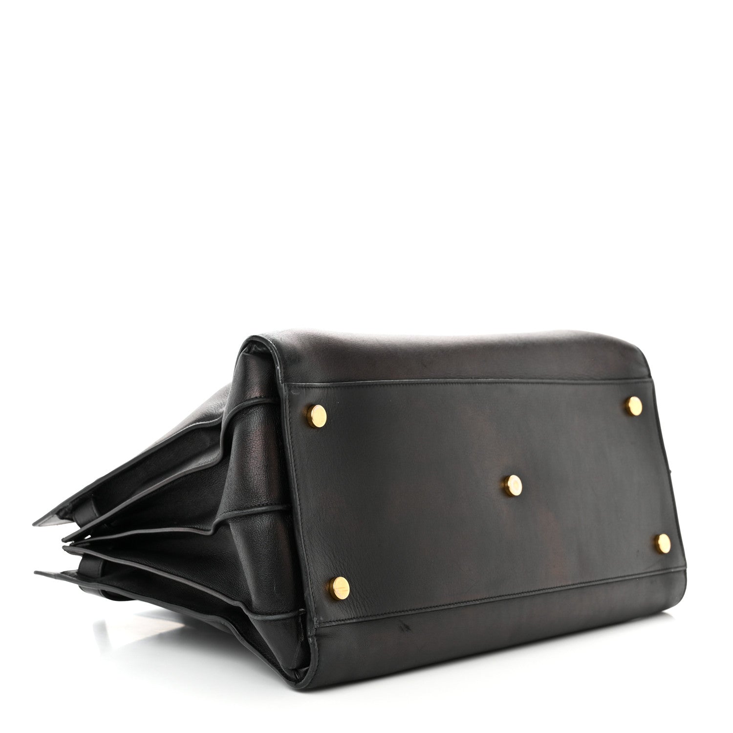 Saint Laurent Calfskin Large Sac de Jour Carryall Black 4 of 16