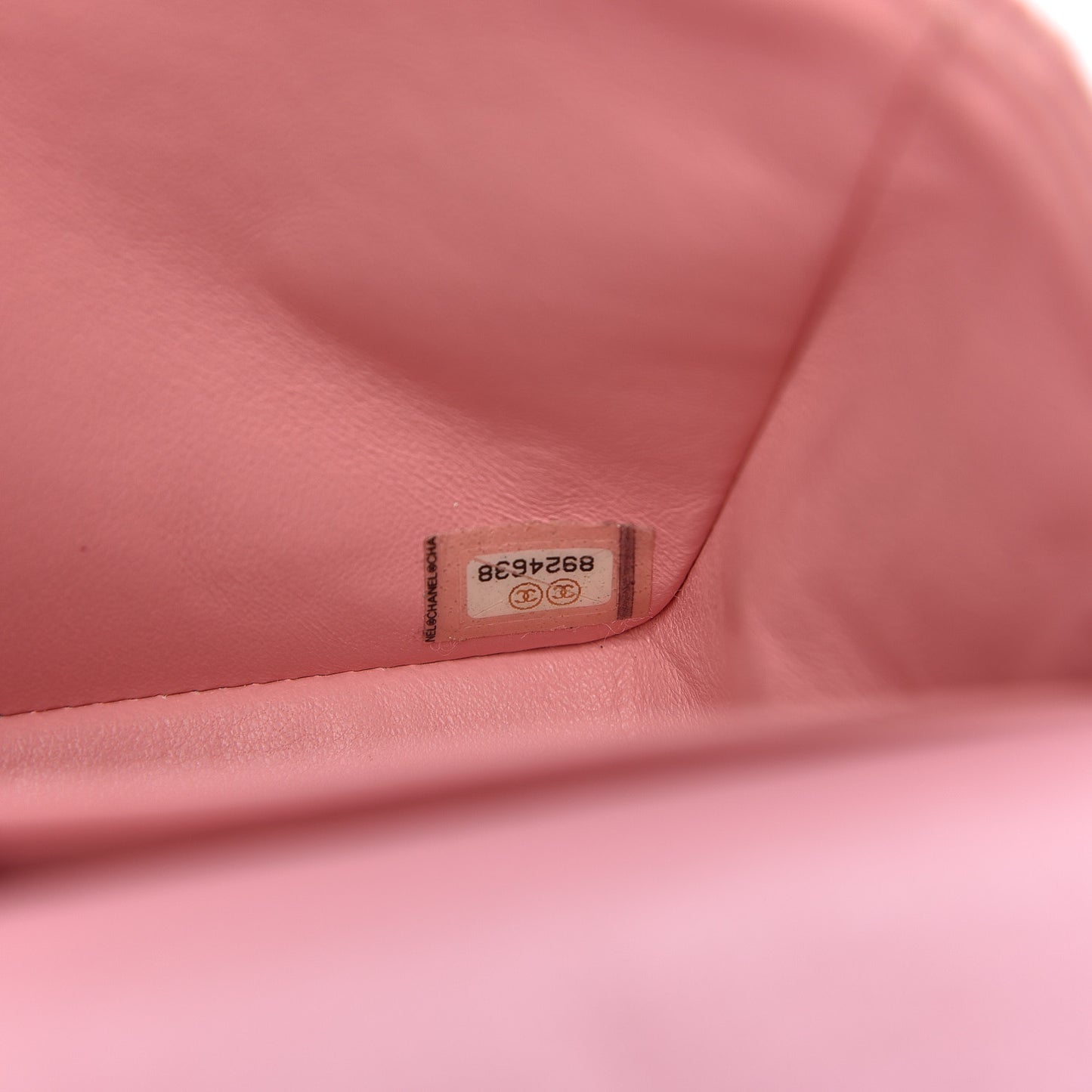 Caviar Quilted Medium Double Flap Pink