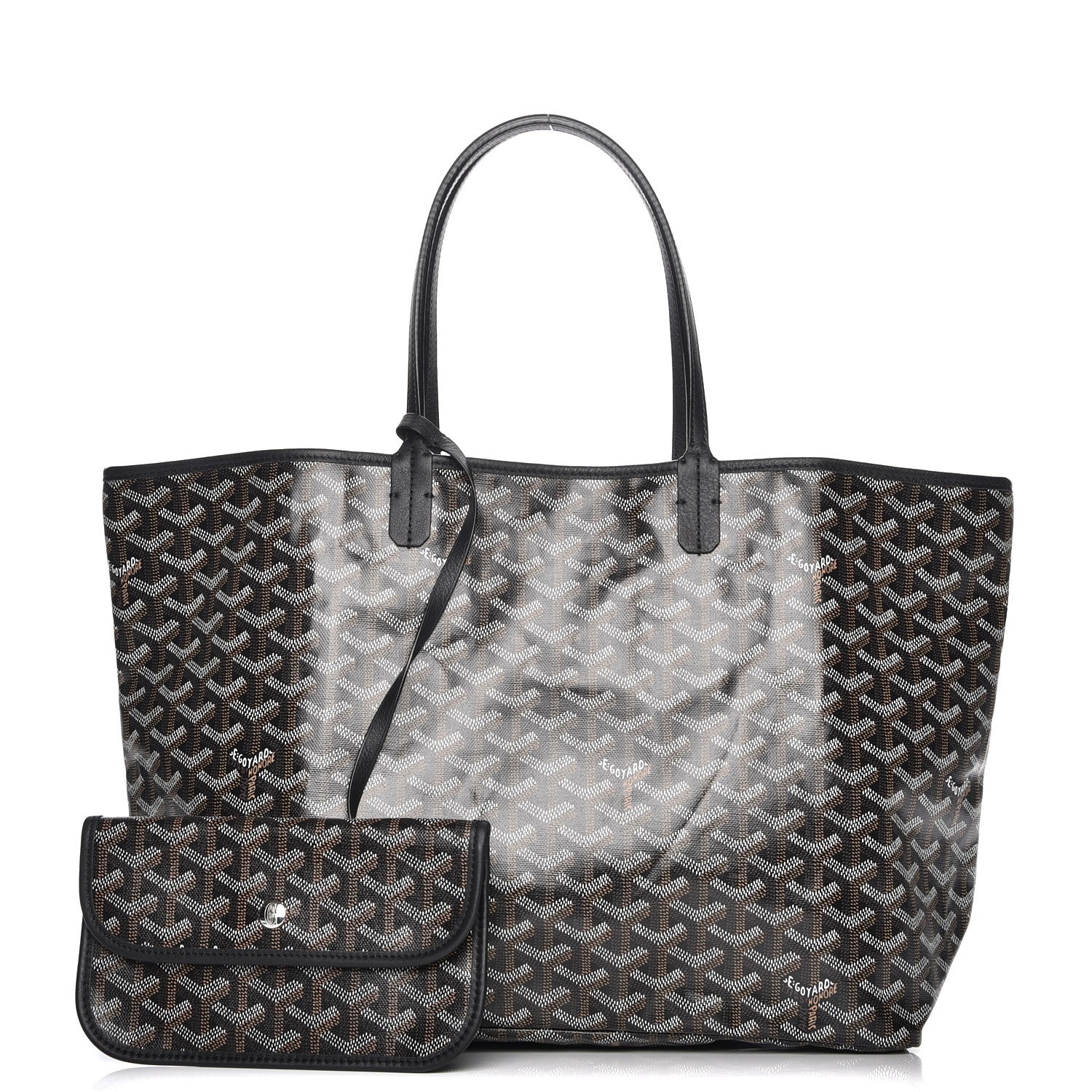 Goyard Goyardine Saint Louis PM Black 1 of 8