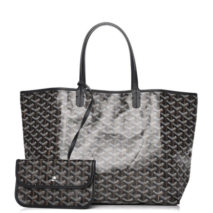 Goyard Goyardine Saint Louis PM Black 1 of 8