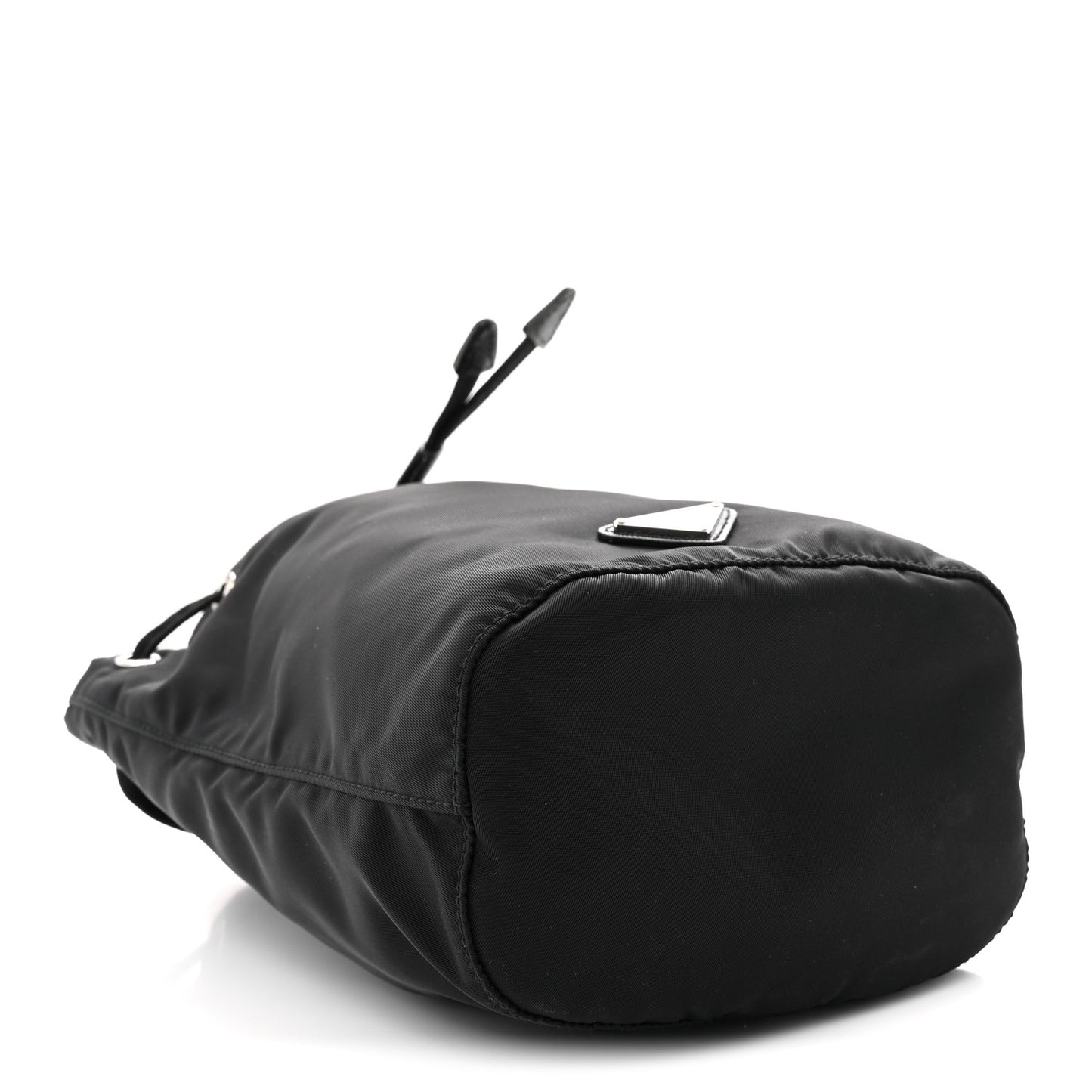 Nylon Vela Drawstring Pouch Black