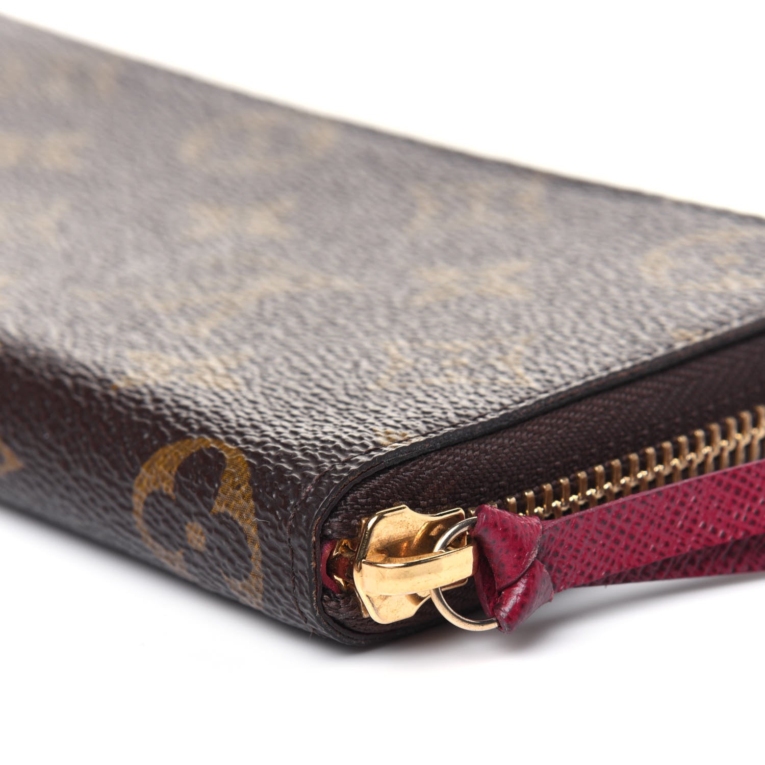 Louis Vuitton Monogram Clemence Wallet Fuchsia 11 of 19