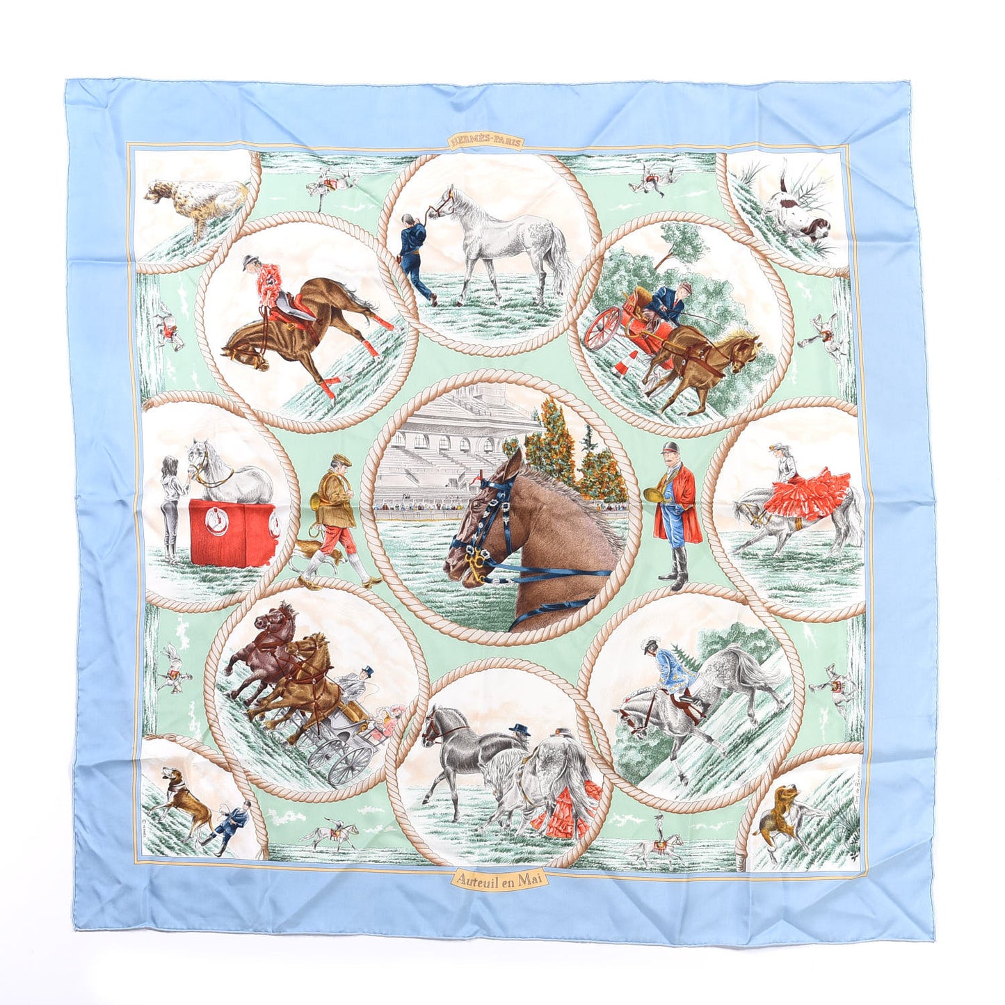 Silk Auteuil en Mai Scarf 90
