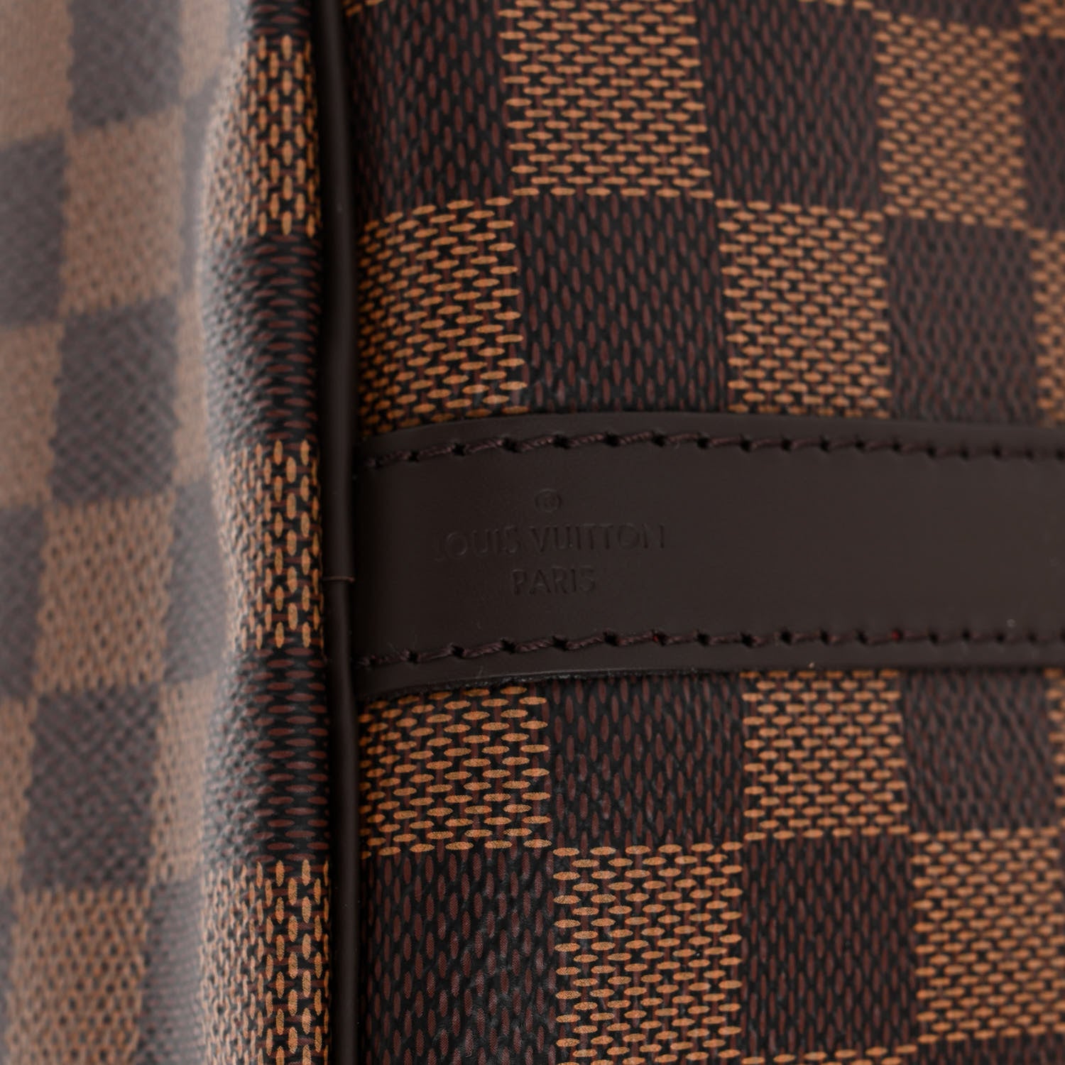 Louis Vuitton Damier Ebene Speedy Bandouliere 30 7 of 12