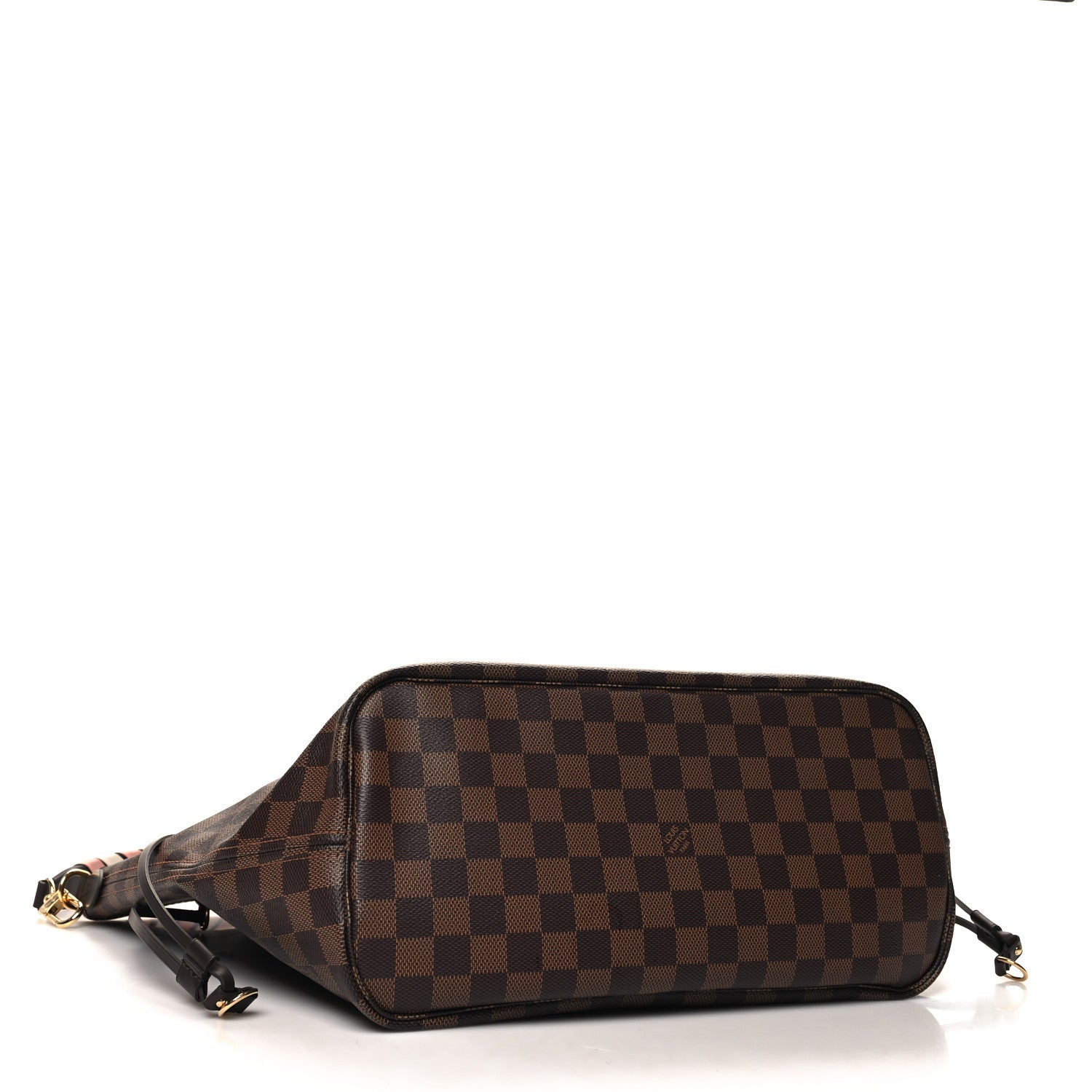 Louis Vuitton Damier Ebene Braided Neverfull MM Pink 5 of 10