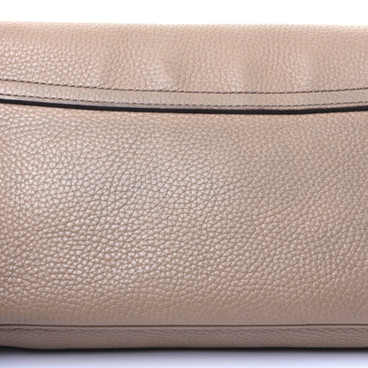 Gucci Pebbled Calfskin Medium Soho Flap Crossbody Camelia 20 of 23