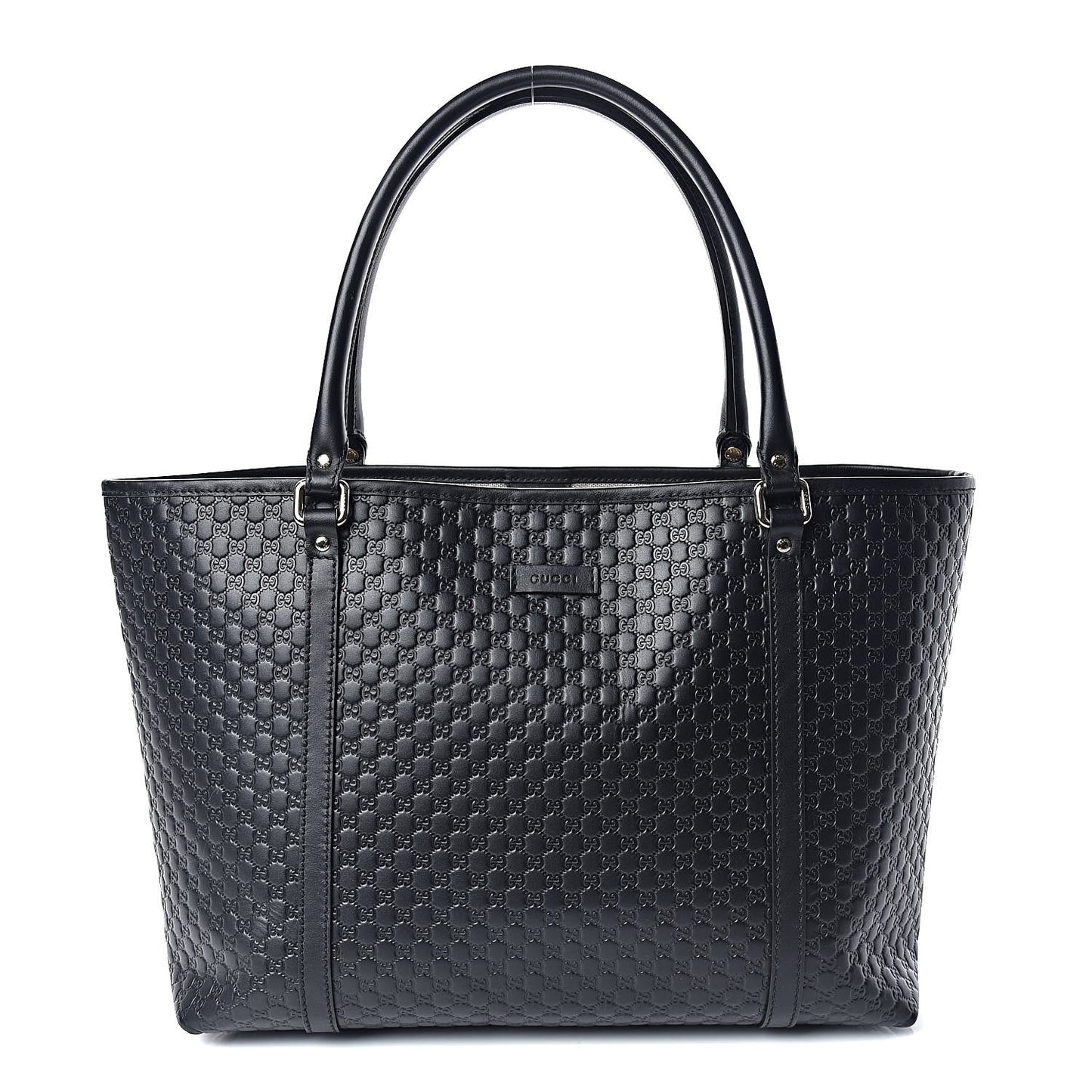 Microguccissima Medium Joy Tote Black