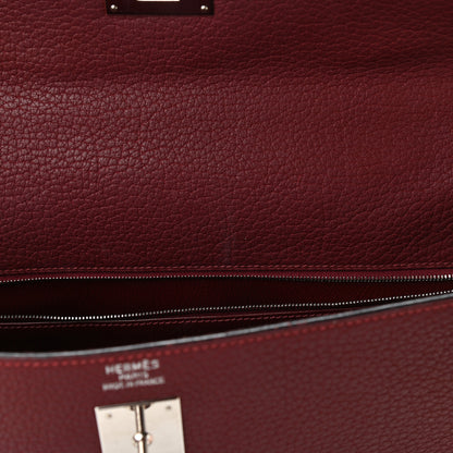 Hermes Fjord Kelly Retourne 40 Rouge H 14 of 31