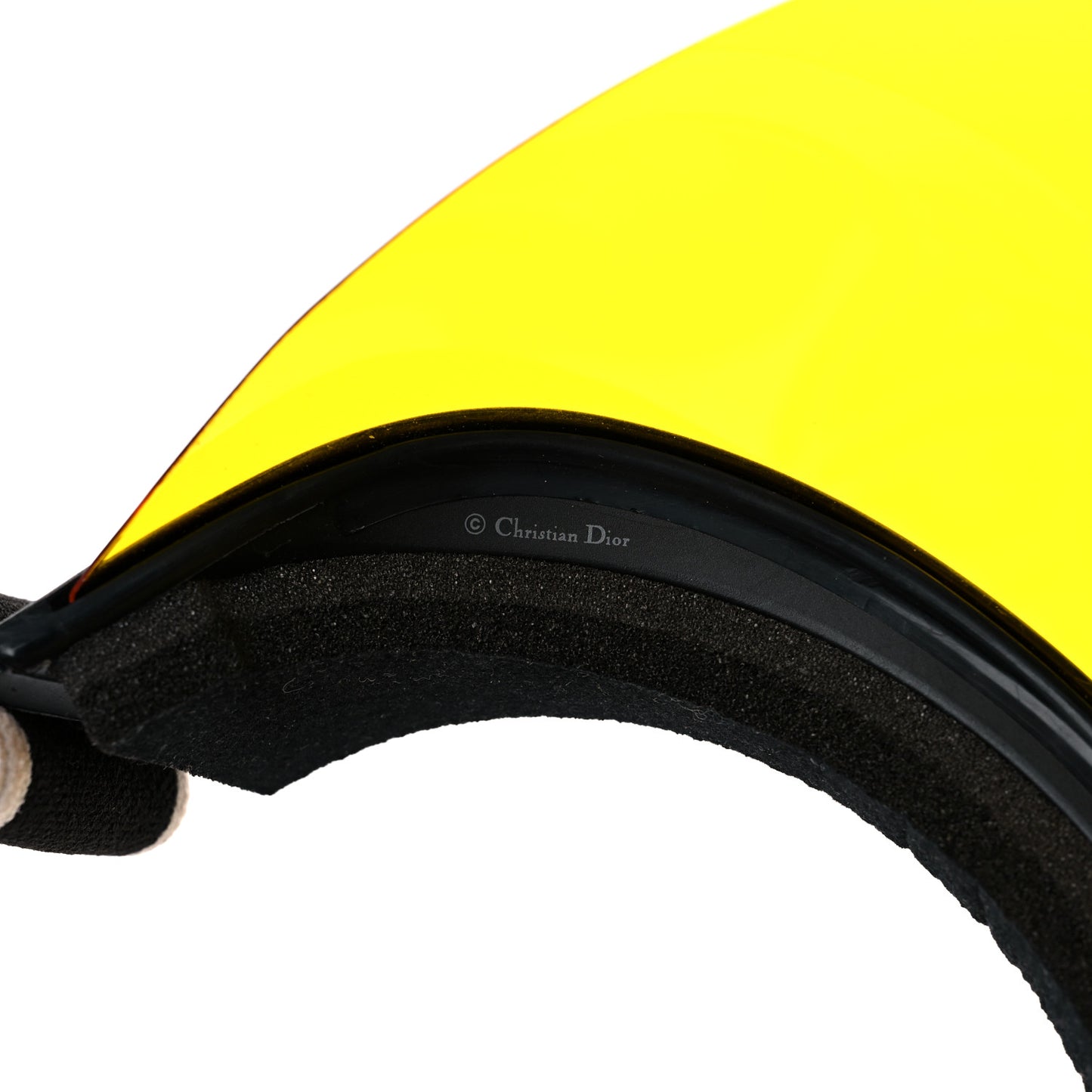 DiorClub1 Sun Visor Yellow
