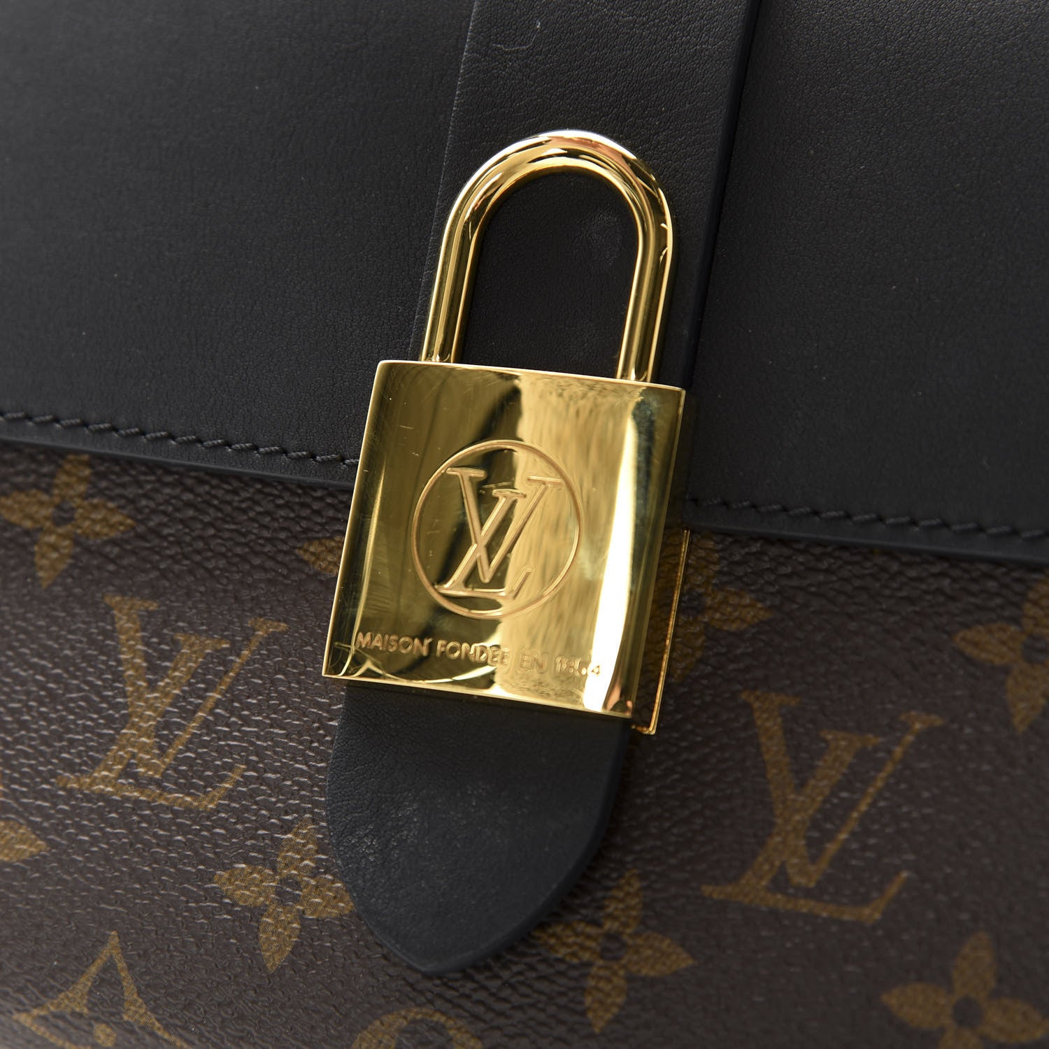 Louis Vuitton Monogram Locky BB Black 9 of 13