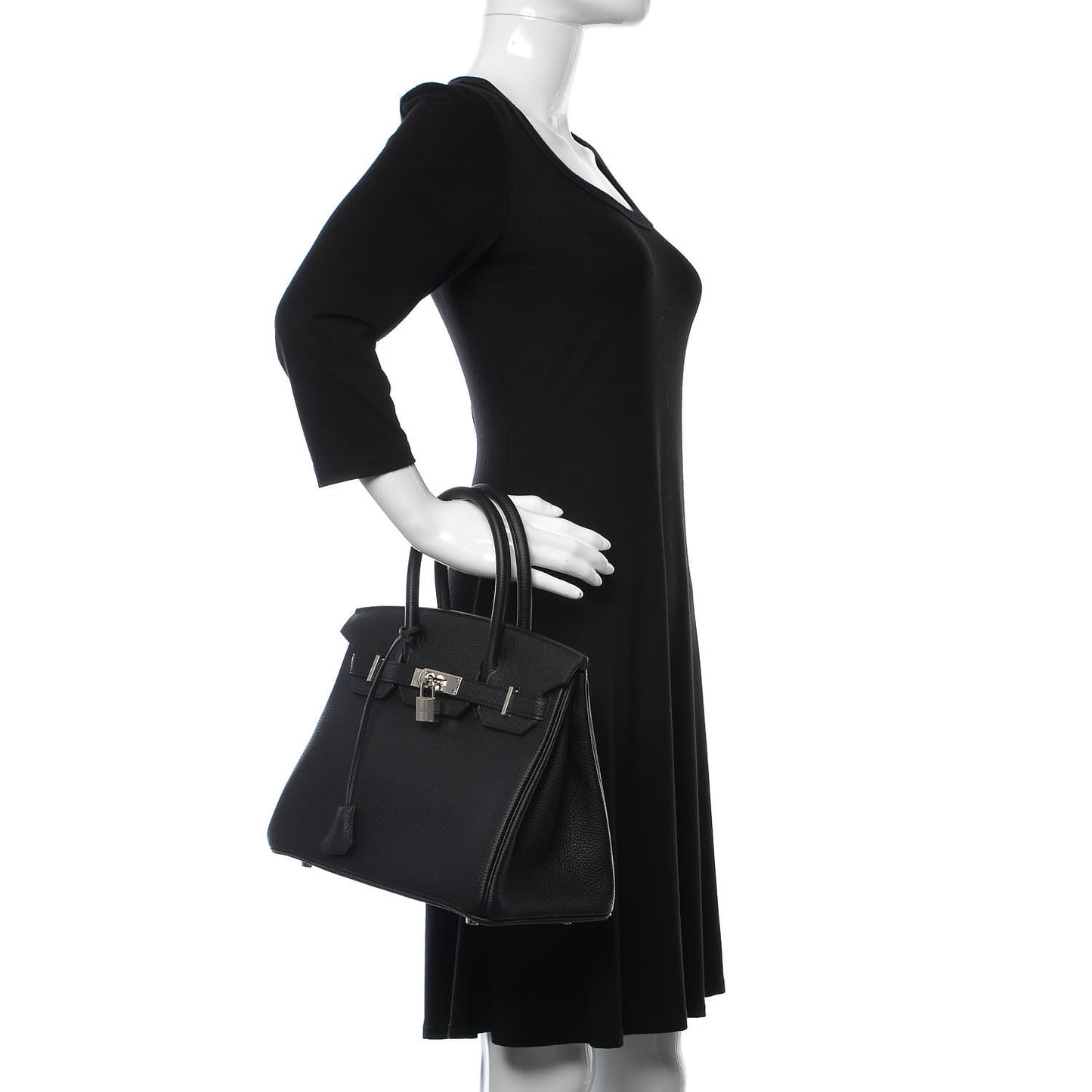 Togo Birkin 30 Black