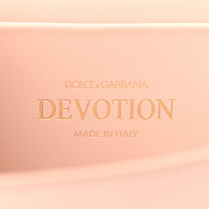 Dolce & Gabbana Smooth Calfskin Small Devotion Envelope Top Handle Bag Cipria 6 of 19