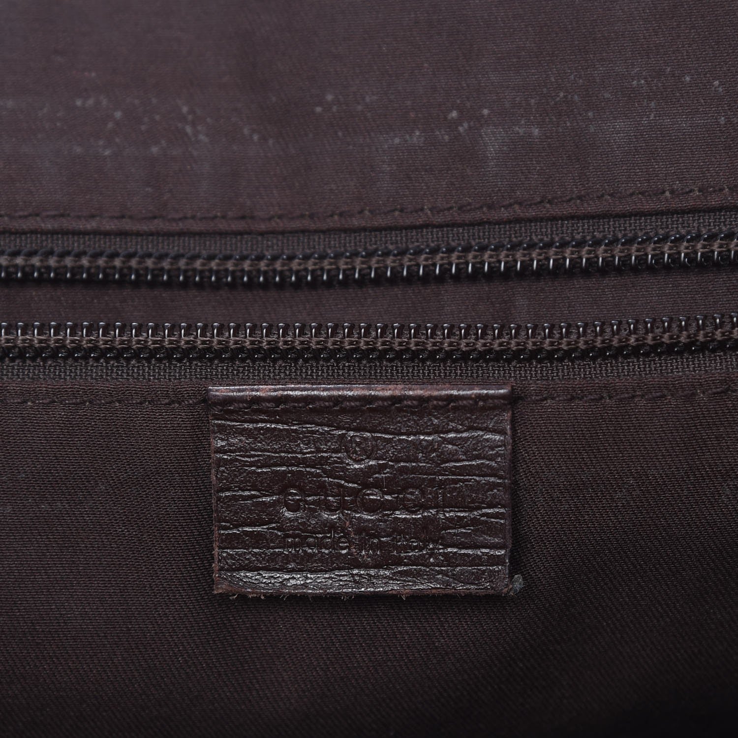 Gucci GG Plus Monogram Large Double Buckle Flap Messenger Bag Beige Dark Brown 6 of 12