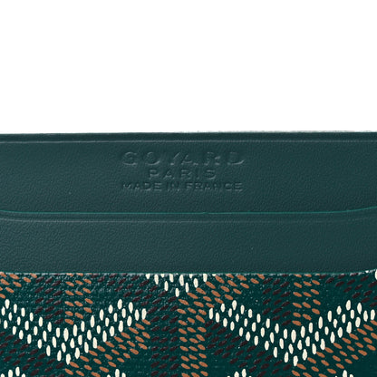 Goyard Goyardine Saint Sulpice Card Holder Green 6 of 6