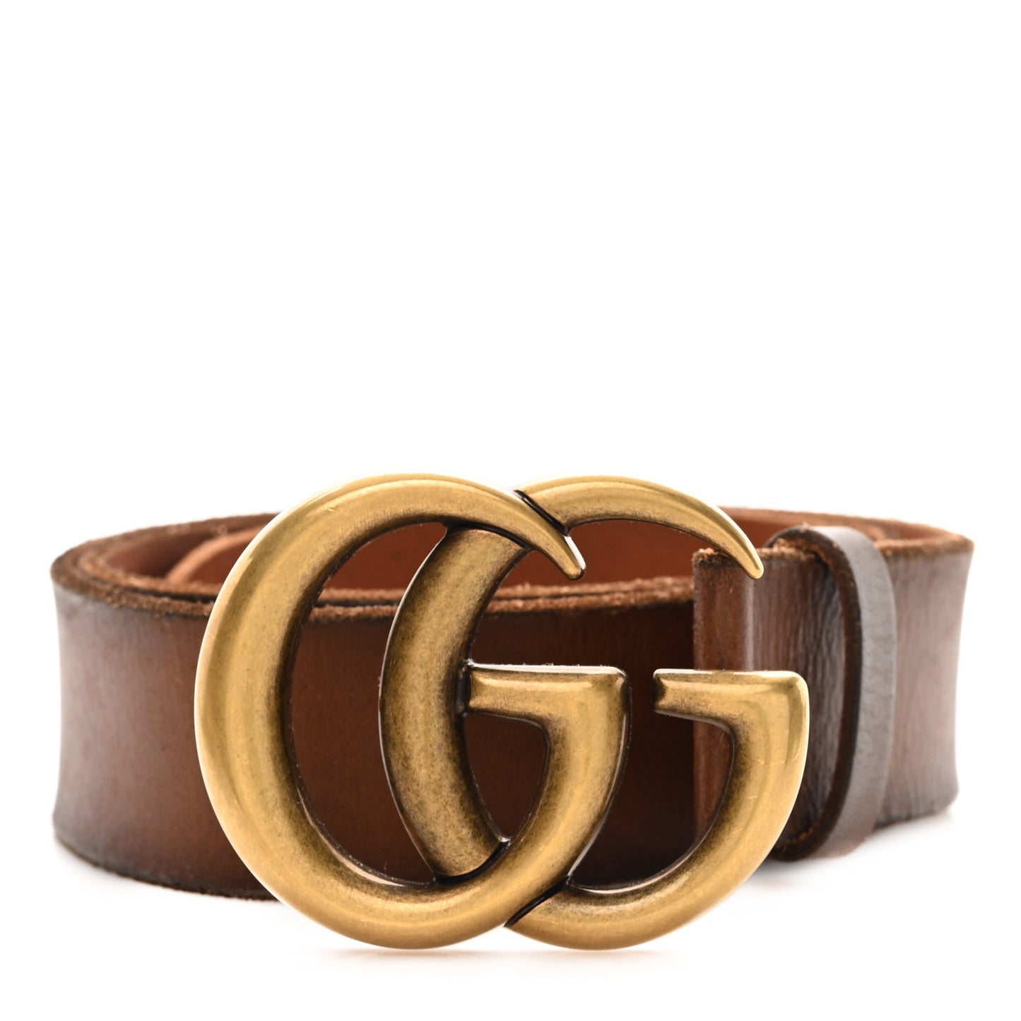 Faded Calfskin Double G 40mm Belt 85 34 Cuir