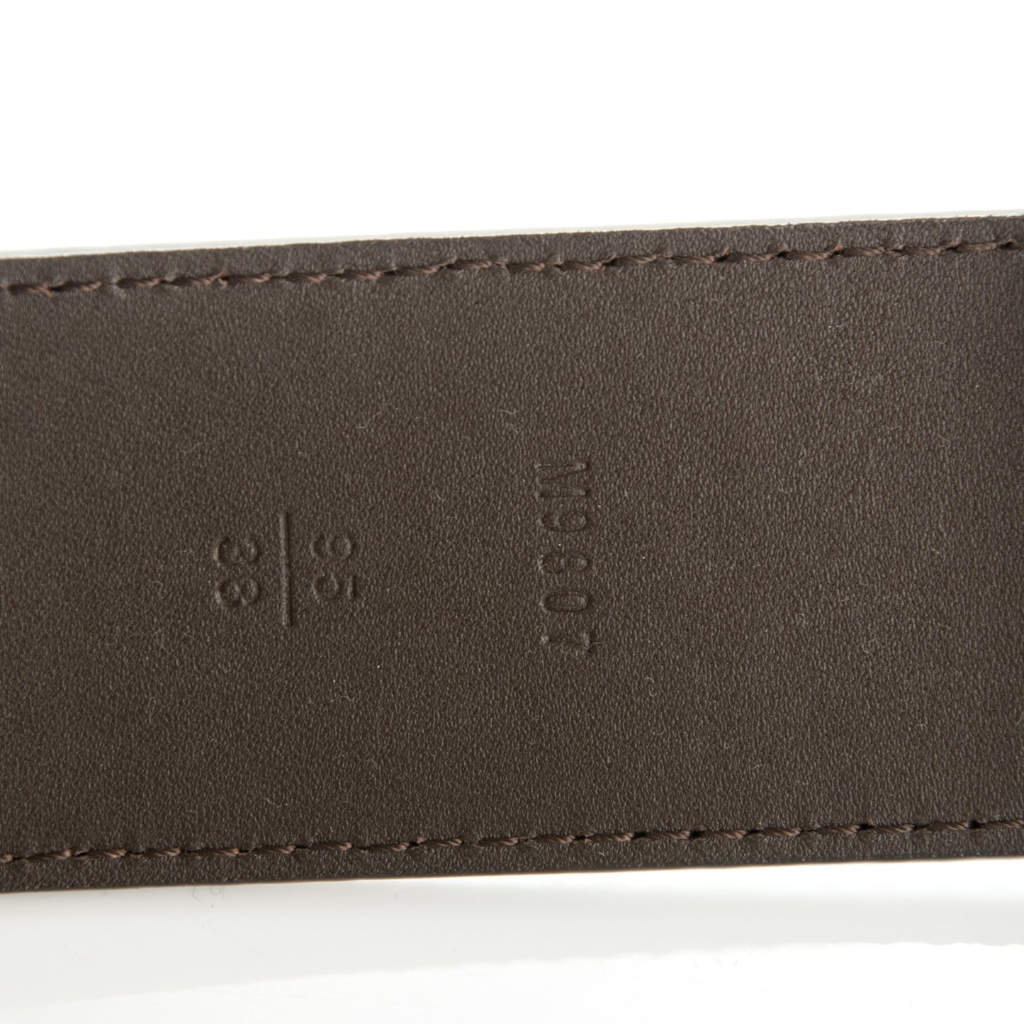 Damier Ebene 40mm LV Initiales Belt 95 38