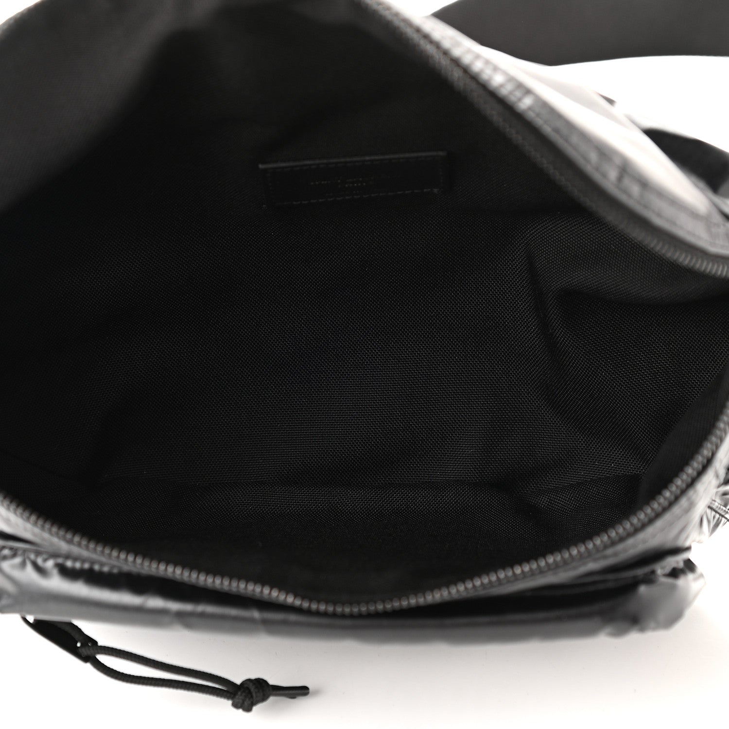 Saint Laurent Nylon Logo Ripstop Body Belt Bag Black 5 of 9