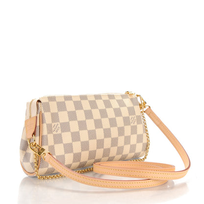 Louis Vuitton Damier Azur Eva Clutch 3 of 7