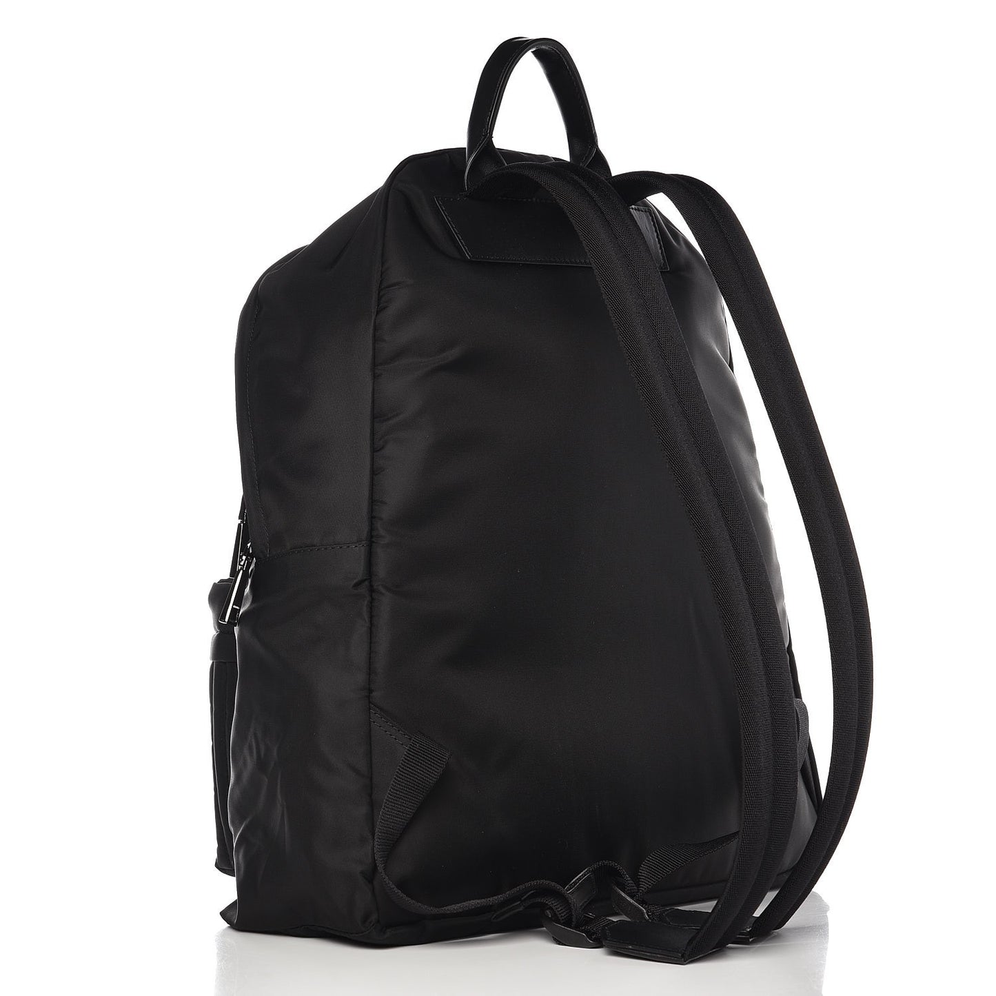 Nylon Palazzo Medusa Backpack Black