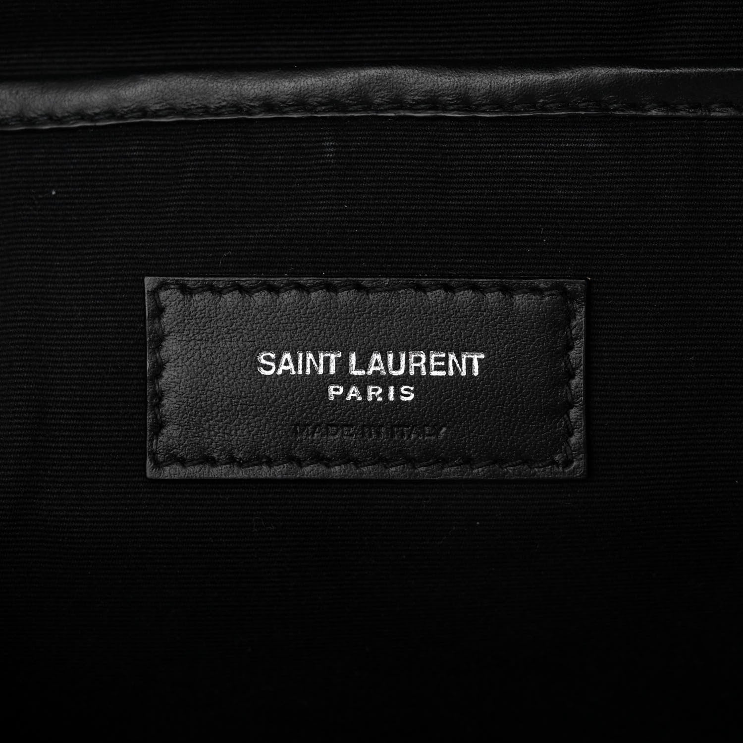 Saint Laurent Canvas City Backpack Black 6 of 11