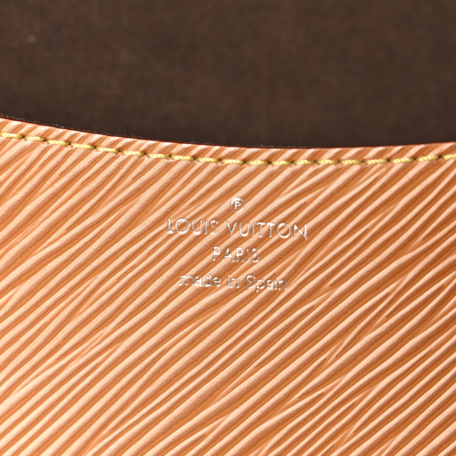 Louis Vuitton Epi Buci Crossbody Gold Honey 6 of 10